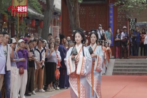 古今交融碰撞 千年皇家园林晋祠“吹起”国风