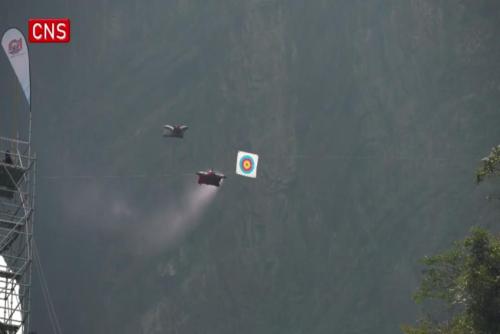 France's Serrano wins target-hitting title at Wingsuit World Championship