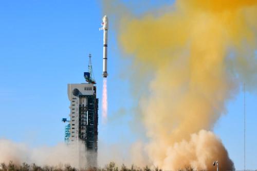 China launches new group of remote-sensing satellites