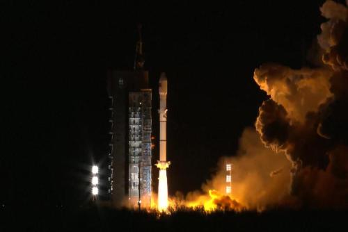 China launches two new satellites