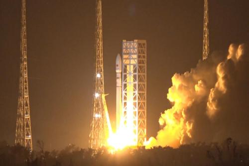 China's seaside commercial spacecraft launch site completes first mission