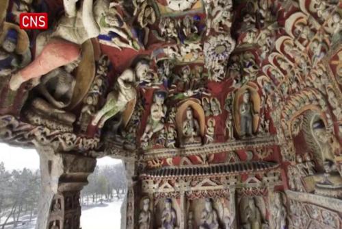 Two caves of Yungang Grottoes reopen after repair