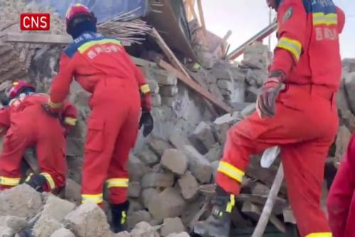 Rescue work underway after 6.8-magnitude quake hits Xizang