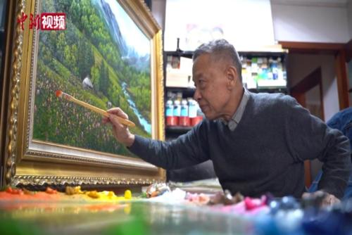 新疆油畫家黃建新：愿成為與中亞文化藝術交流的紐帶