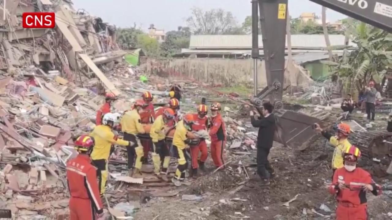 Chinese rescuers save 6 lives so far in quake-hit Myanmar