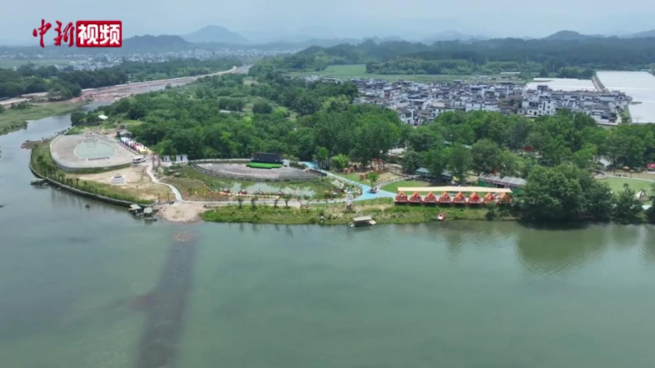 黄山闲置河滩变身“网红露营地”