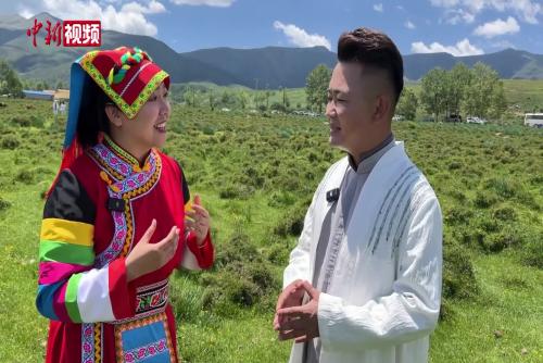 變身“土族阿姑” 小新唱響非遺“花兒”