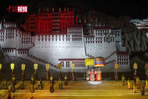 《文成公主》大型實(shí)景劇第十三季迎第100場演出