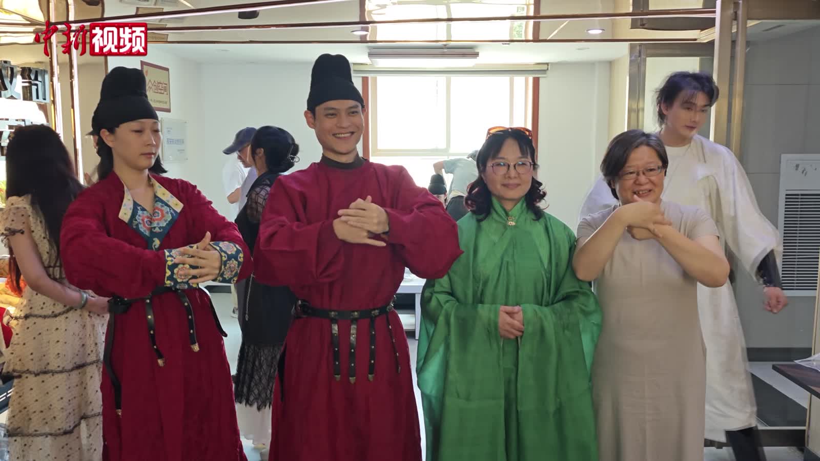 台湾青年在西安品味中华传统文化魅力