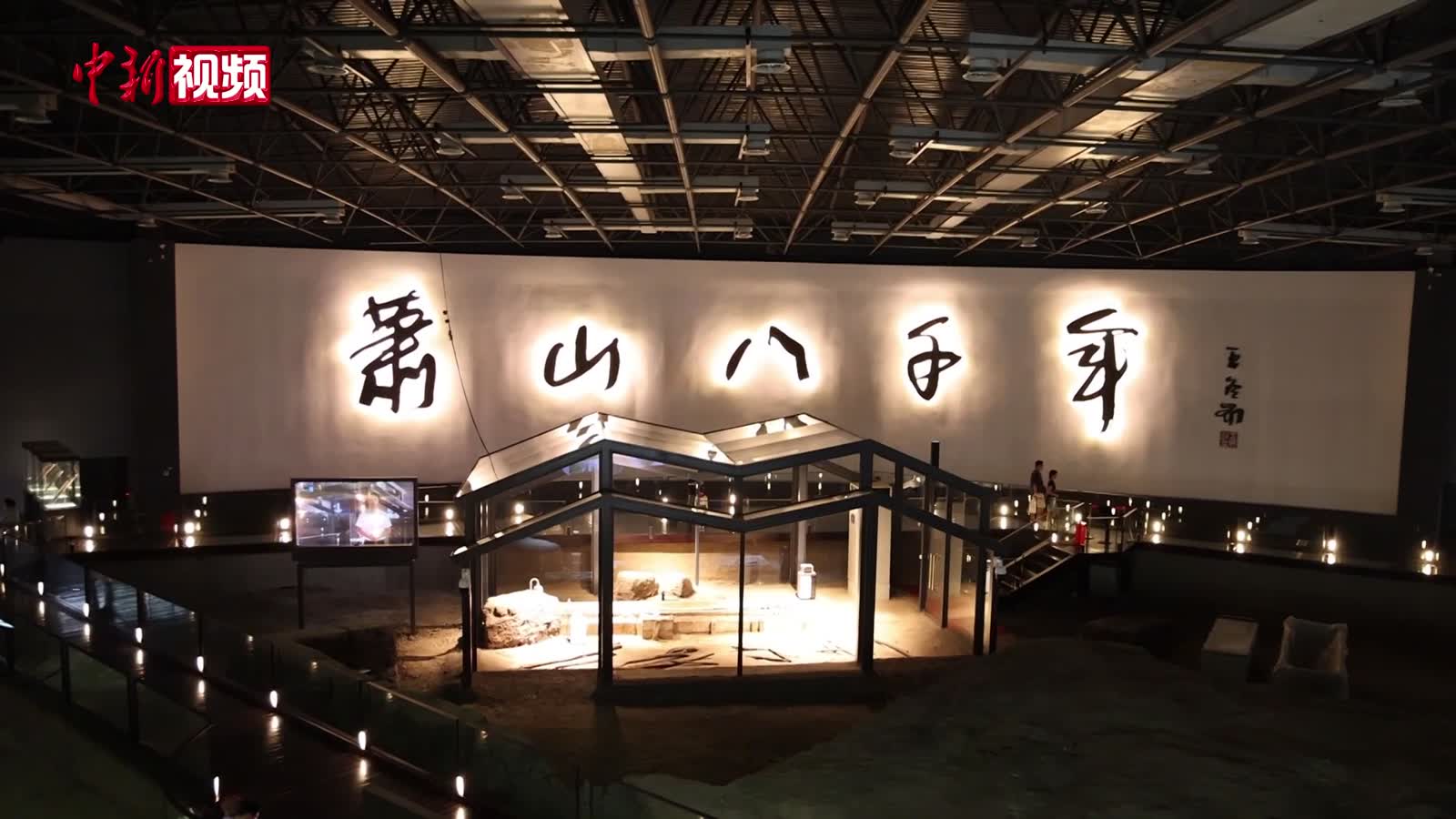 一幅农民画引希腊青年走进跨湖桥遗址