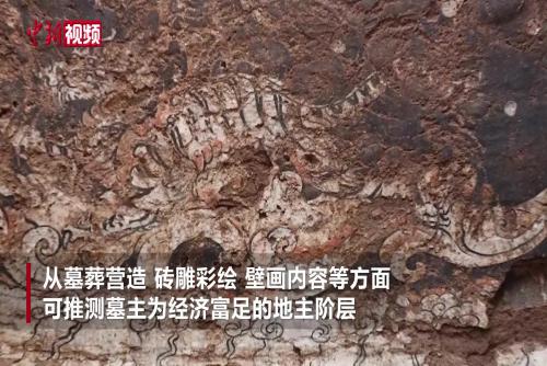 實拍山西昔陽胡窩路金代壁畫墓