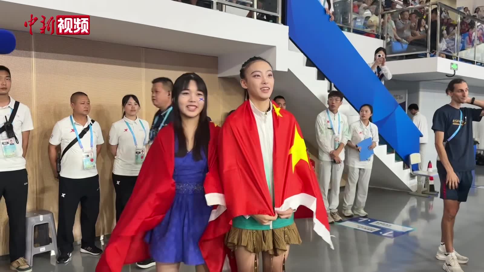 成都小將朱思怡家門(mén)口奪冠