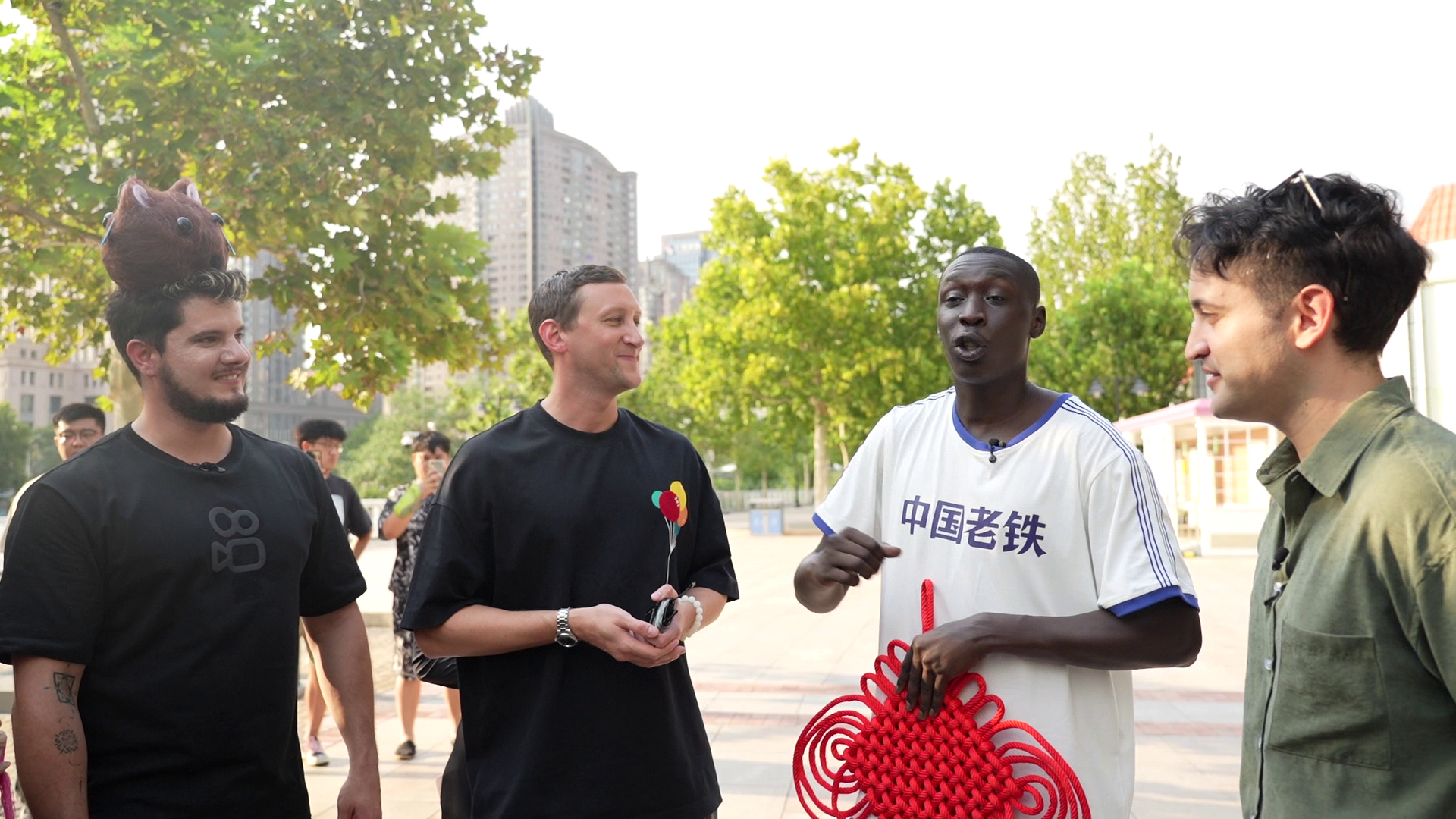 埃文·凱爾教“無語哥”說天津話