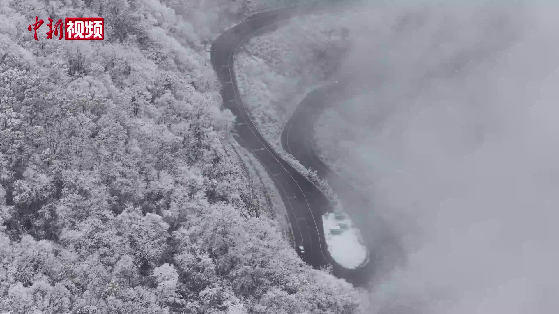 “華中屋脊”神農(nóng)架邂逅今冬首場“雪色浪漫”