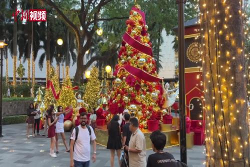 圣诞将至 马尼拉节日氛围渐浓