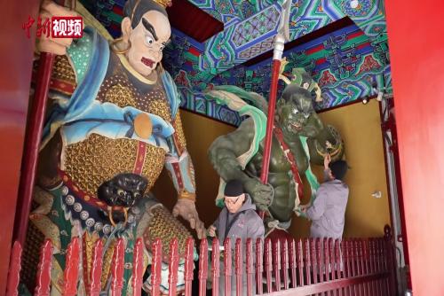 天津天后宫启动近40年来最大规模神像修复