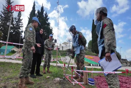 中国第24批赴黎维和部队官兵通过联合国扫雷及排爆资质认证