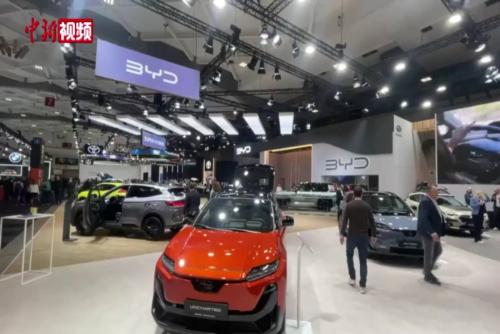 中国电动汽车集体亮相2026布鲁塞尔车展