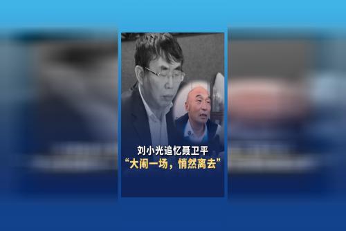 刘小光追忆“棋圣”聂卫平：“大闹一场，悄然离去”