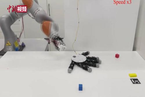 国际最新研发出一款巧手机器人 可超范围抓取物体多目标处理任务