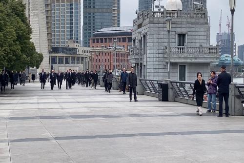 英首相斯塔默打卡上海外滩