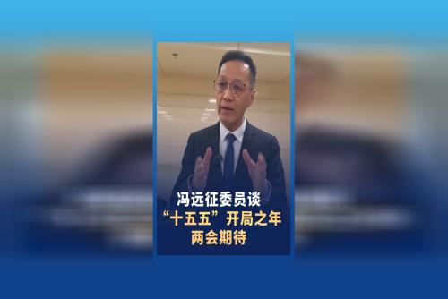 冯远征委员谈“十五五”开局之年两会期待