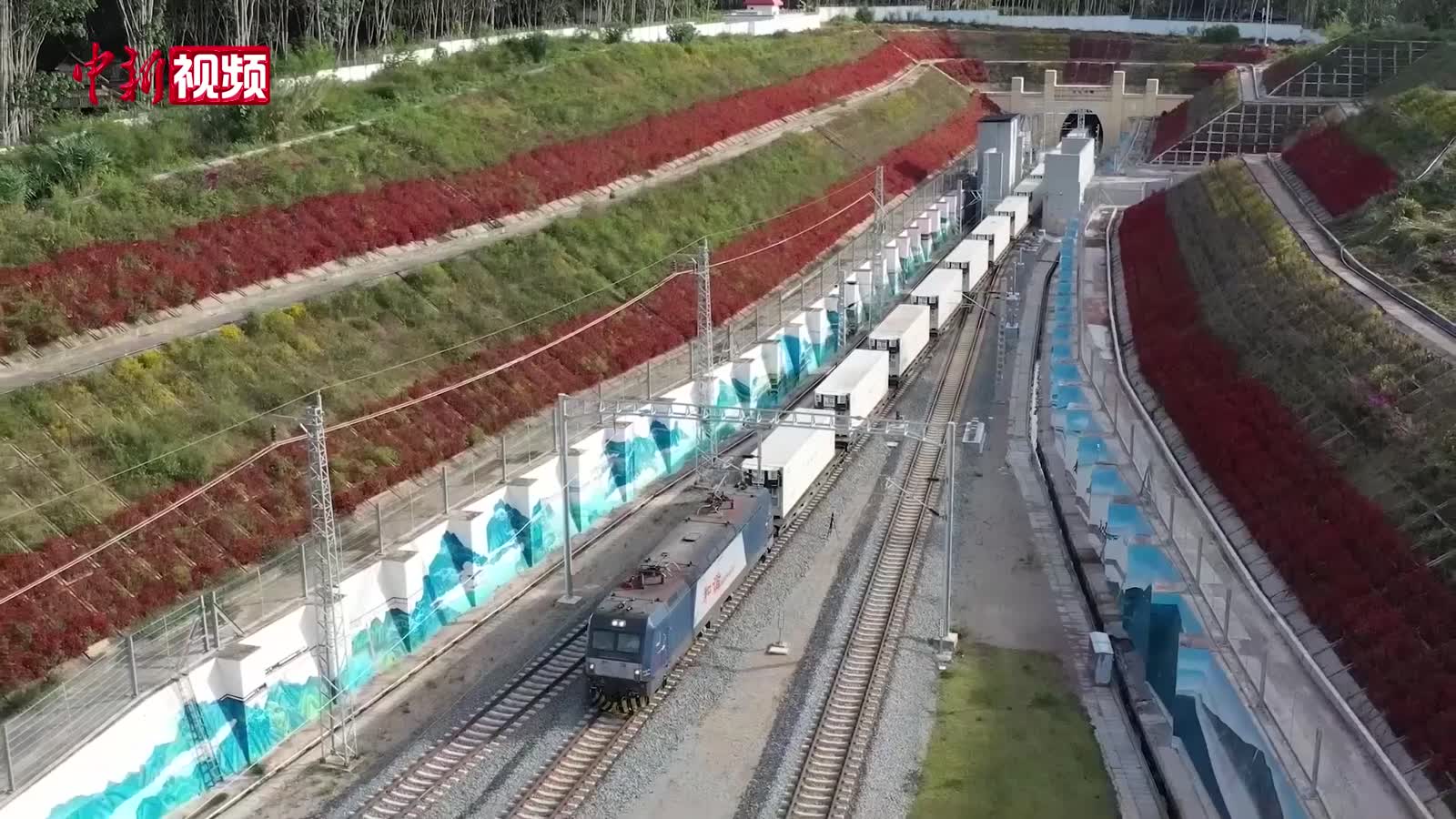 中老铁路运输货物量突破8000万吨