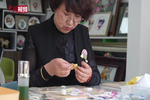 銀川非遺代表傳承人劉玉鳳：巧手“堆”出錦繡人生