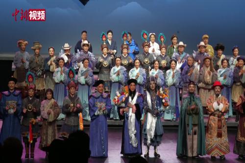 藏·粵史詩劇《駐藏·張大人》在拉薩上演