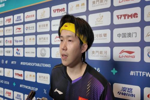 王楚欽絕境翻盤(pán)晉級(jí)半決賽：教練們和隊(duì)友們的現(xiàn)場(chǎng)支持托舉著我走到現(xiàn)在