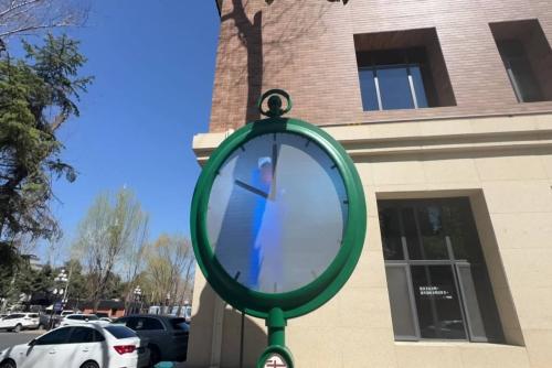 吉林長春：趣味虛擬時鐘演繹別樣計時美學