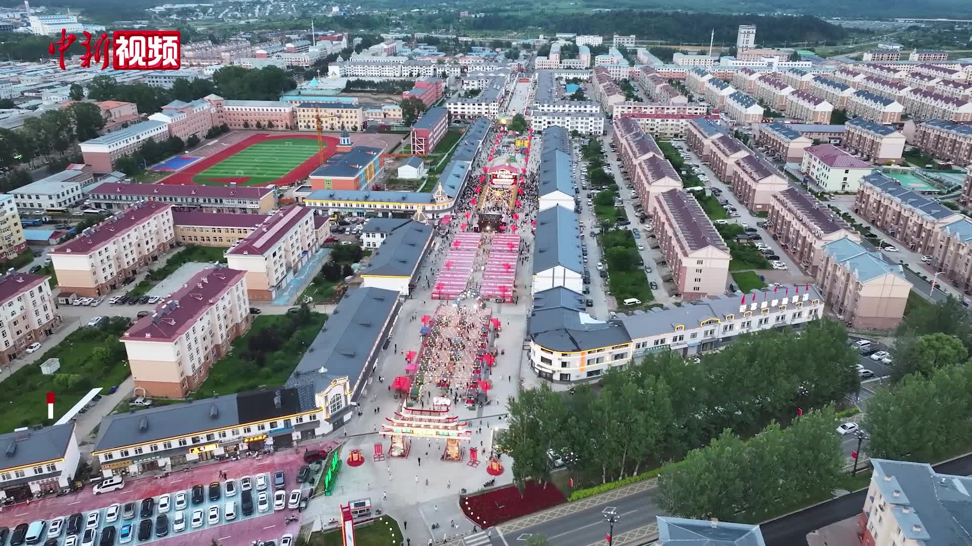 黑龙江汤旺：“夜经济”点亮林区夏日