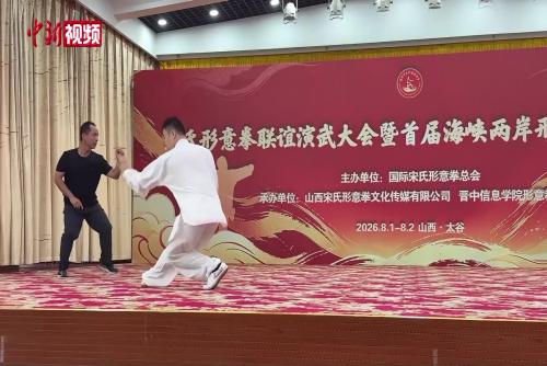 宋氏形意拳演武大会举行 海峡两岸传人共展武艺